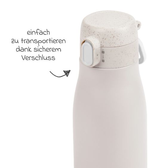 Babymoov Flaschenwärmer für unterwegs Moov & Feed - Mineral Beige