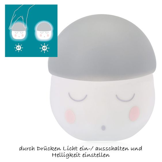 Babymoov Nachtlicht Squeezy - Zink
