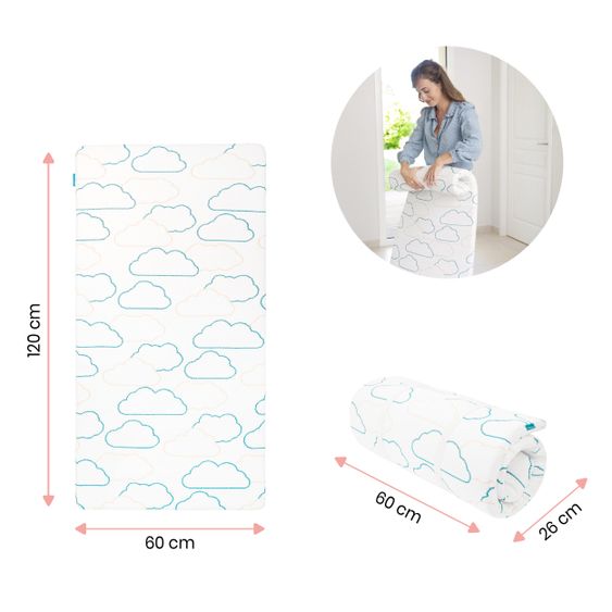 Babymoov Reisebett-Rollmatratze Nomadic Mattress