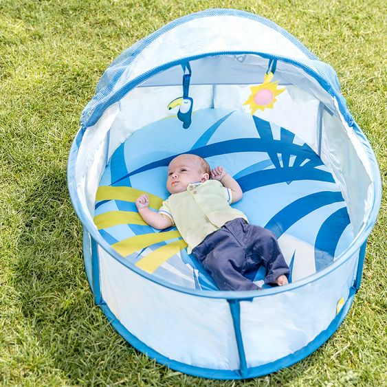 Babymoov Reisebett & Spielpark 2 in 1 Little Babyni - Tropical