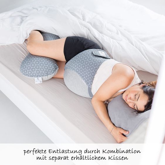 Babymoov Ceinture De Grossesse Dream Belt Pour Confort De Sommeil - Smokey - Taille: M/XL
