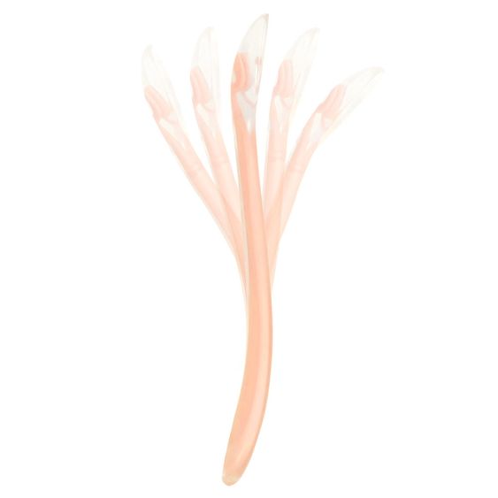 Babymoov Silikon-Löffel - Apricot