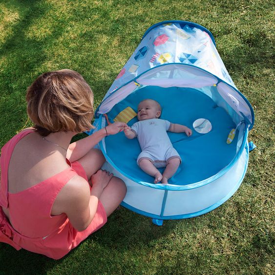 Babymoov Tenda da gioco e piscina per bambini 3 in 1 Aquani - Blu