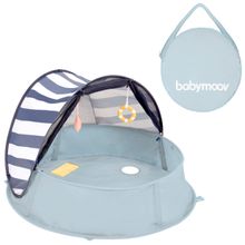 Play tent & travel cot & paddling pool 3in1 Aquani - Marinière