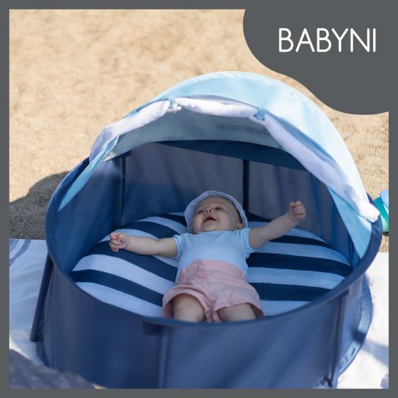 Babymoov Play tent & travel cot 2in1 Babyni - Marinière