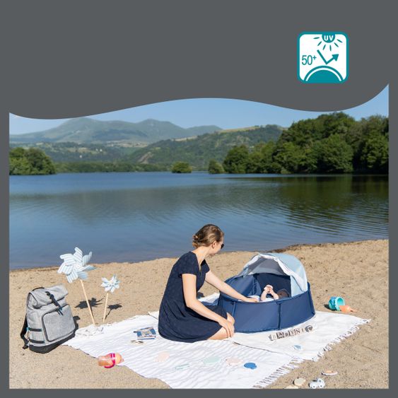 Babymoov Play tent & travel cot 2in1 Babyni - Marinière