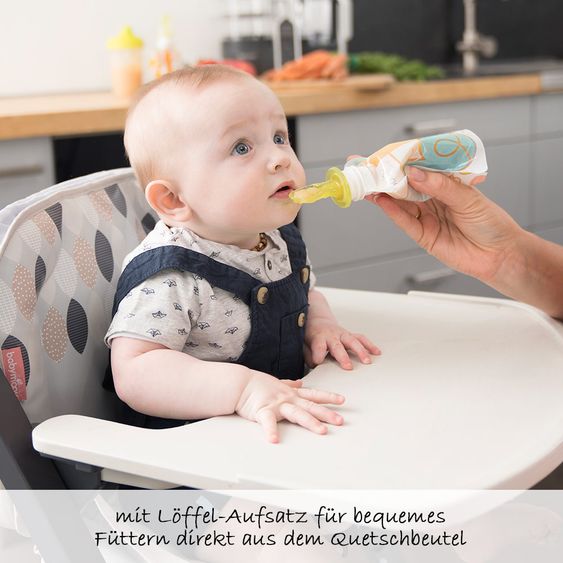 Babymoov Starter-Set Quetschbeutel Foodii - zum Füttern von Babybrei