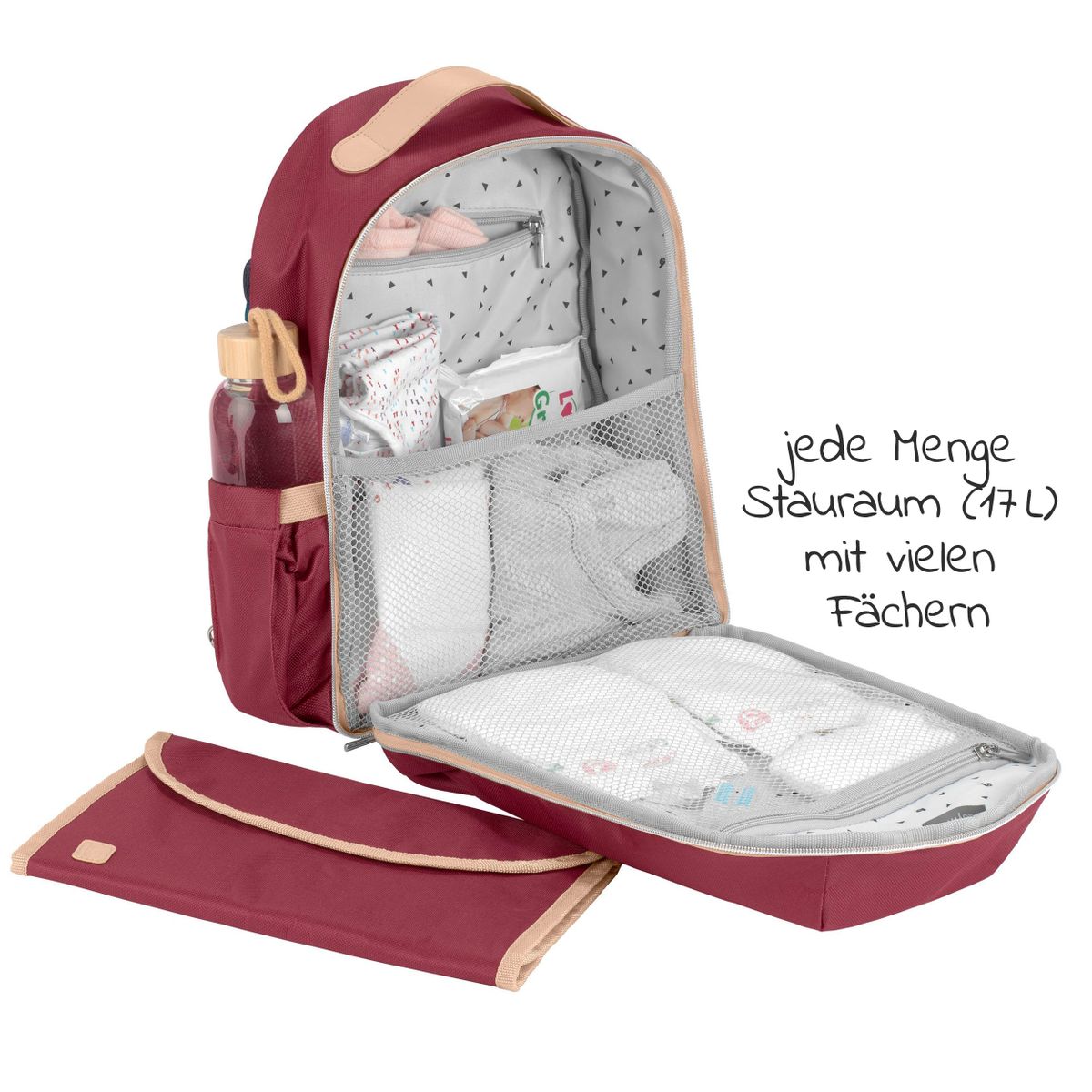 Babymoov Wickelrucksack Le Pyla - Bordeaux