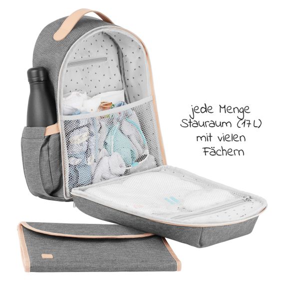 Babymoov Wickelrucksack Le Pyla - Smokey