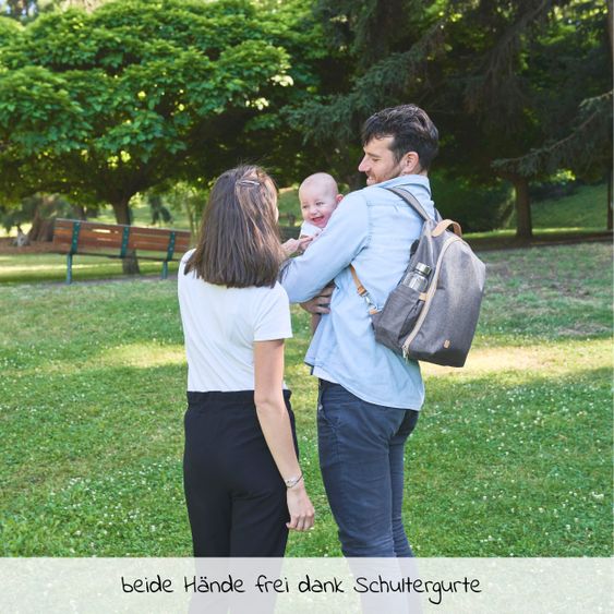 Babymoov Wickelrucksack Le Pyla - Smokey
