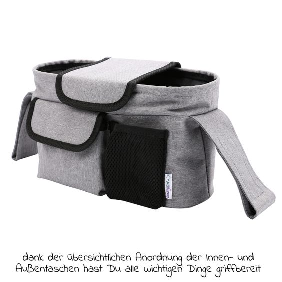 Babyruf Kinderwagen-Organizer BO 100 - Grey