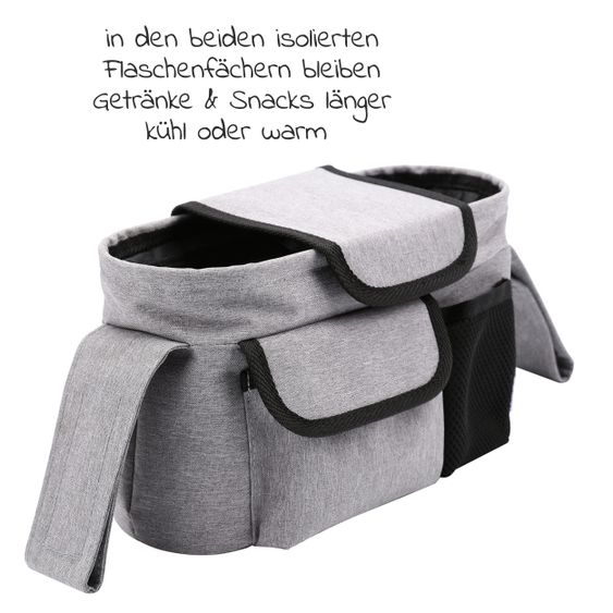 Babyruf Kinderwagen-Organizer BO 100 - Grey