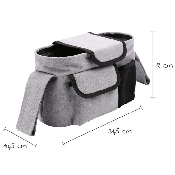 Babyruf Kinderwagen-Organizer BO 100 - Grey