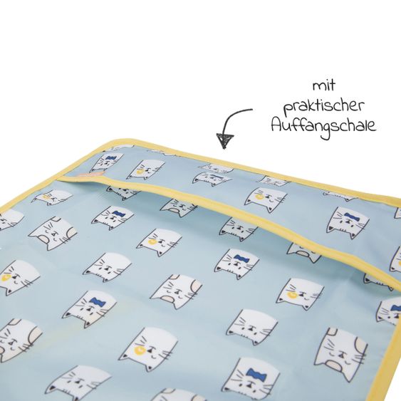 Badabulle Ärmel-Lätzchen - Blau