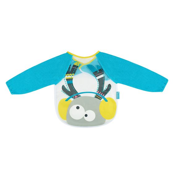 Badabulle Ärmel-Lätzchen - Hirsch - Blau