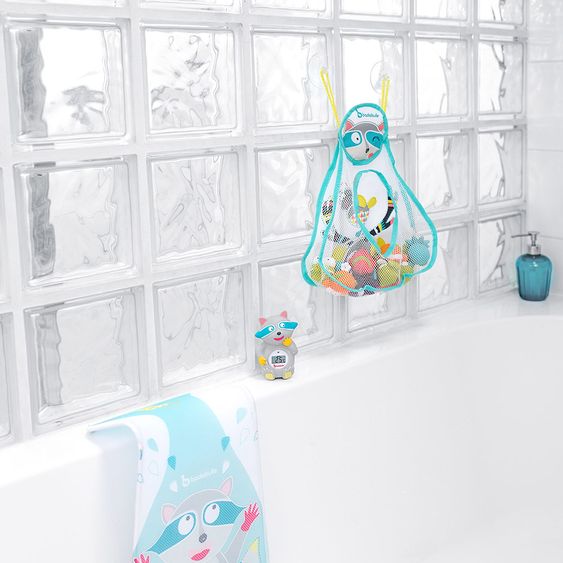 Badabulle Storage net for bathing toys - Mountain animals