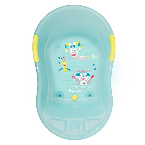 Badabulle Baby-Badewanne - Bergtiere - Blau