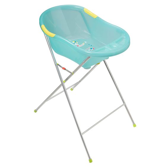 Badabulle Baby-Badewanne - Bergtiere - Blau