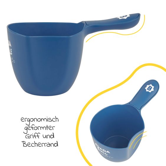 Badabulle Baby-Haarwasch-Becher - Ocean