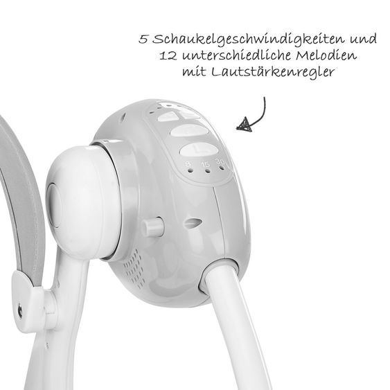 Badabulle Babyschaukel Komfort - Candy