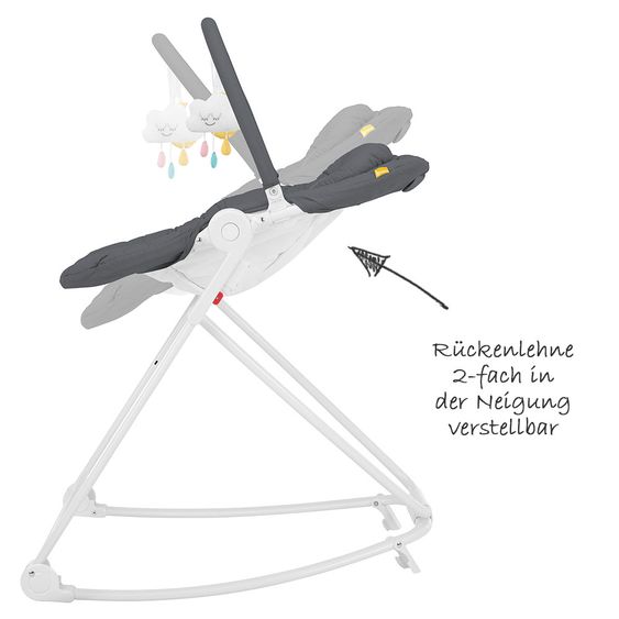 Badabulle Babywippe Compact Up - Moonlight