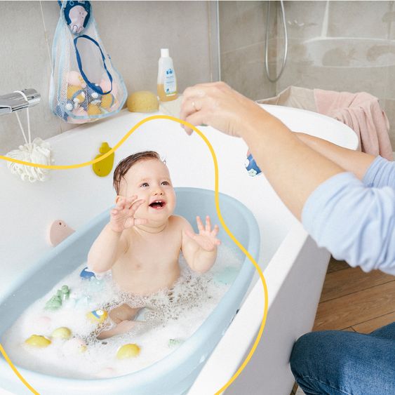 Badabulle Bath splash figures 10-pack Rigolo Splash incl. storage bag