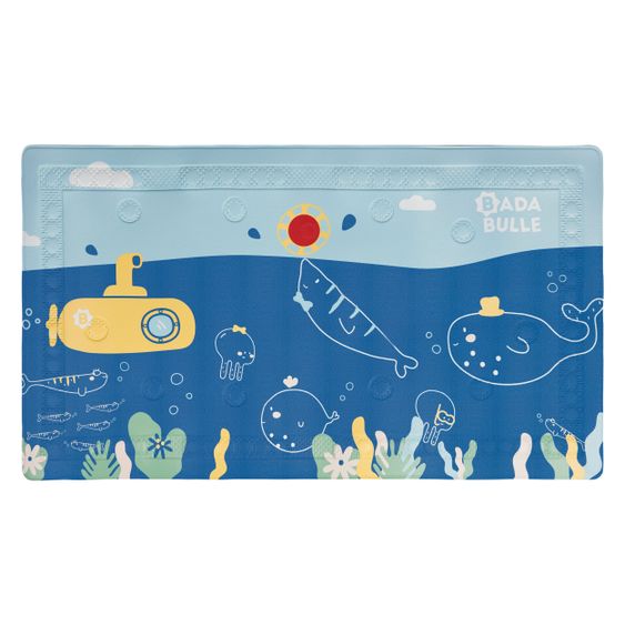 Badabulle Badewannen-Matte mit Thermometer - Ocean