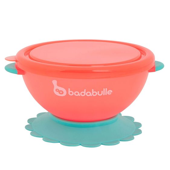 Badabulle Breischale 3er Pack mit Deckel & Saugnapf