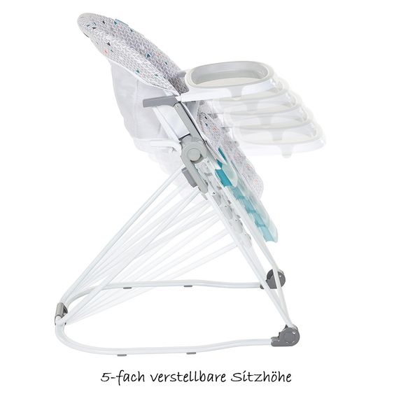 Badabulle Hochstuhl Compact - Grau
