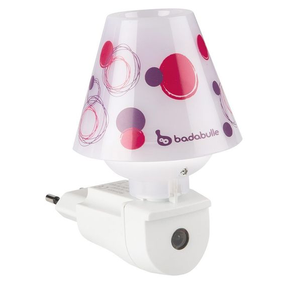 Badabulle Luce notturna per la presa di corrente - Viola