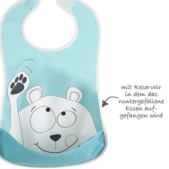 Badabulle Riesen-Klettlätzchen - Blau
