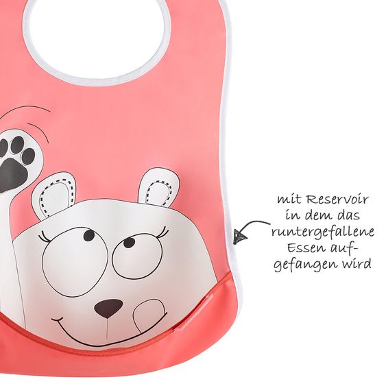Badabulle Riesen-Klettlätzchen - Pink