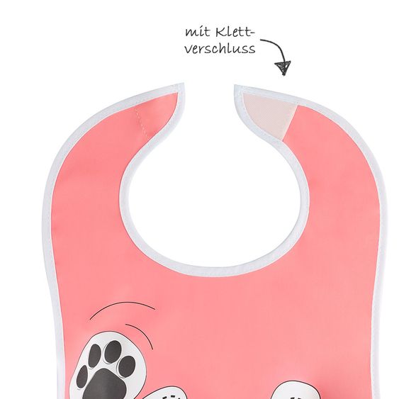 Badabulle Riesen-Klettlätzchen - Pink