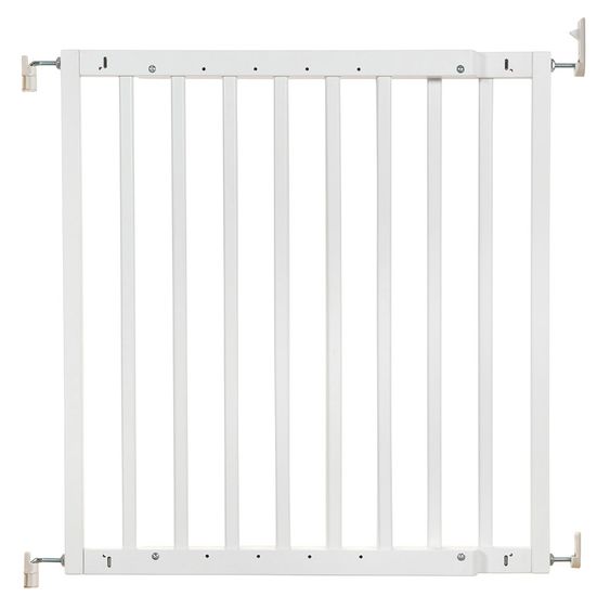 Badabulle Griglia di protezione in legno regolabile - Colore Pop - Bianco