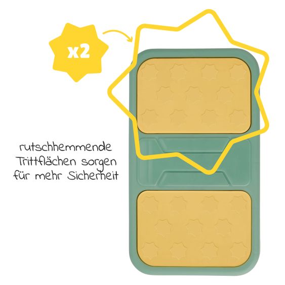 Badabulle Tritthocker - Grün