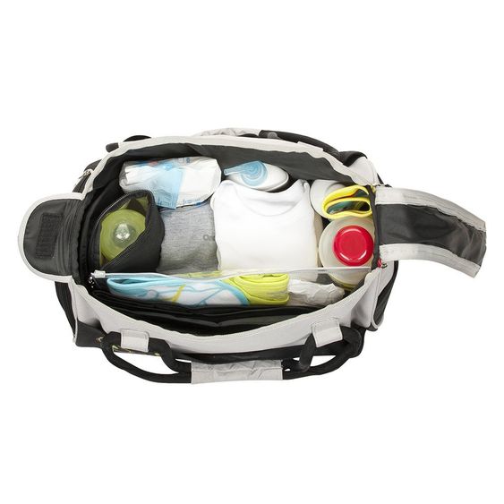 Badabulle Diaper bag Bowling - Black Grey