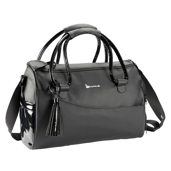 Badabulle Wickeltasche Glossy - Schwarz