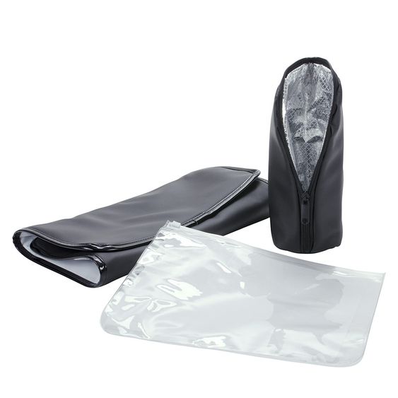 Badabulle Wickeltasche Glossy - Schwarz