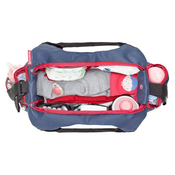 Badabulle Wickeltasche Multipocket - Dark Blue