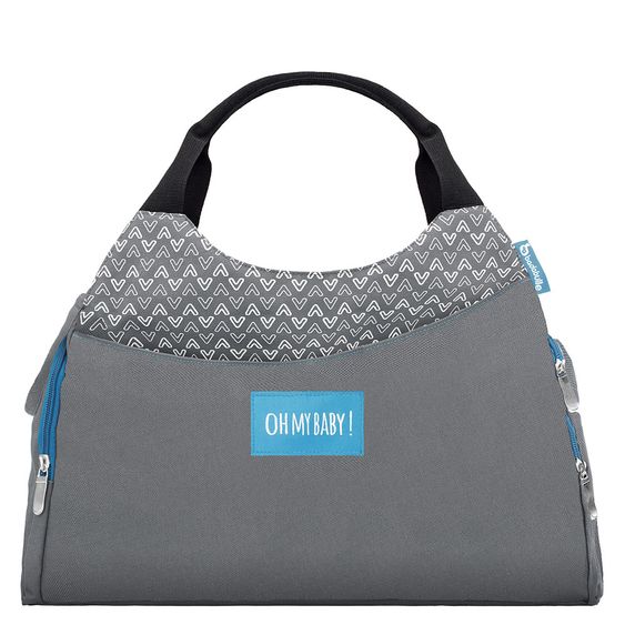 Badabulle Borsa fasciatoio multitasche - Grigio