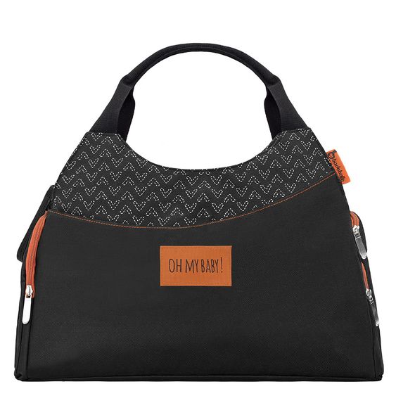 Badabulle Wickeltasche Multipocket - Schwarz