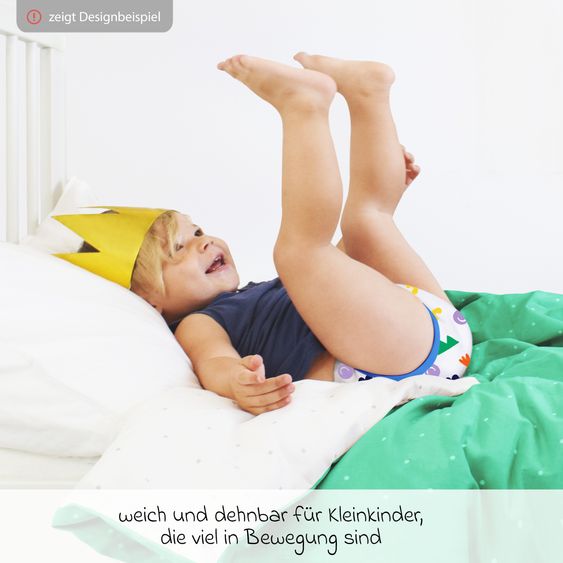 Bambino Mio Töpfchen-Trainingshose 2er Pack - Revolutionäre wiederverwendbare Windelhose - Knurr & Wuschel - Gr. 2-3 Jahre
