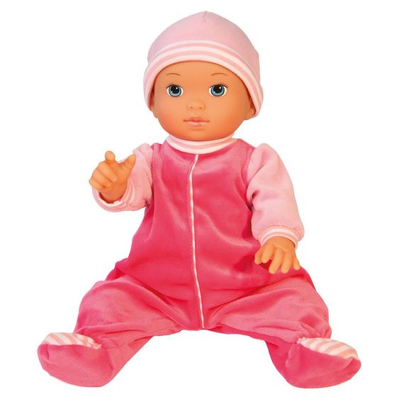 Bayer Design Puppe Bouncy Baby 36 cm - mit 18 Funktionen