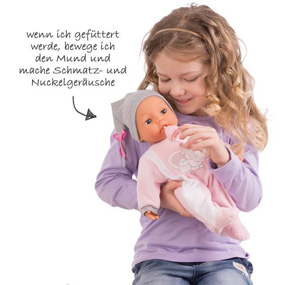 Bayer Design Puppe My Piccolina 38 cm - mit 26 Funktionen