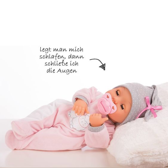 Bayer Design Puppe My Piccolina 38 cm - mit 26 Funktionen