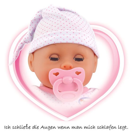 Bayer Design Puppe Piccolina Birthday 38 cm - mit 24 Funktionen