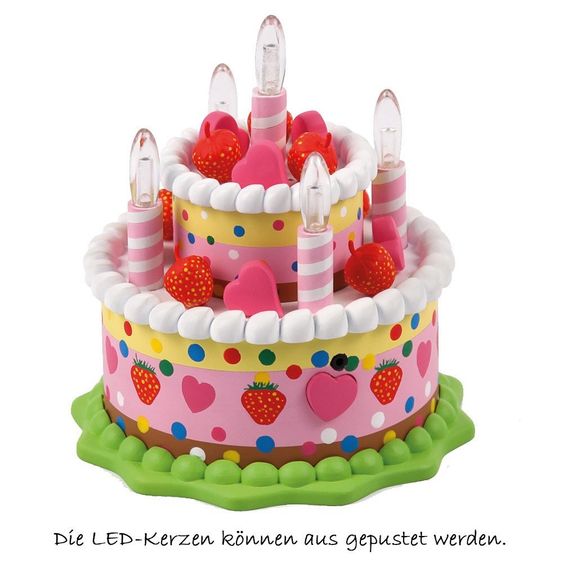 Bayer Design Puppe Piccolina Birthday 38 cm - mit 24 Funktionen