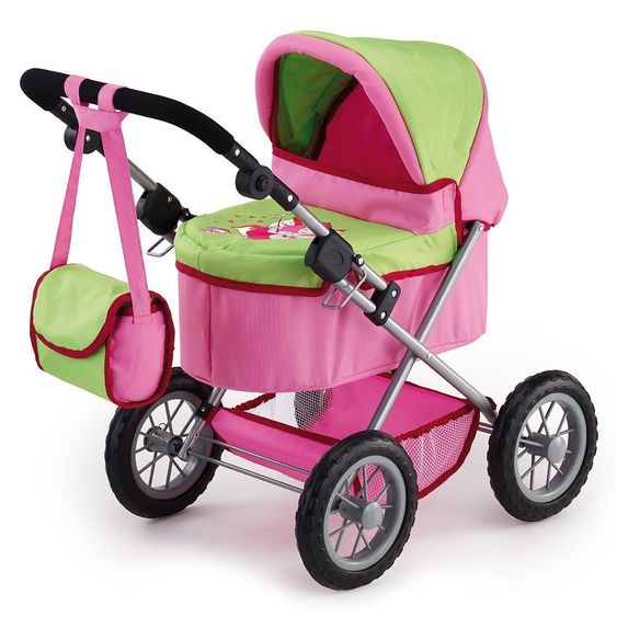 Bayer Design Puppenwagen Trendy Fee - Rosa Grün