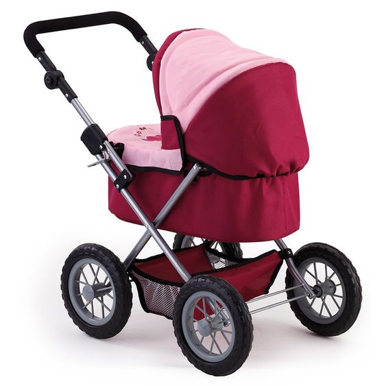 Bayer Design Puppenwagen Trendy Prinzessin - Bordeaux Rosa
