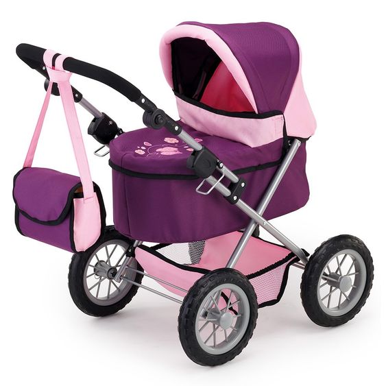 Bayer Design Puppenwagen Trendy Schmetterling - Lila Rosa